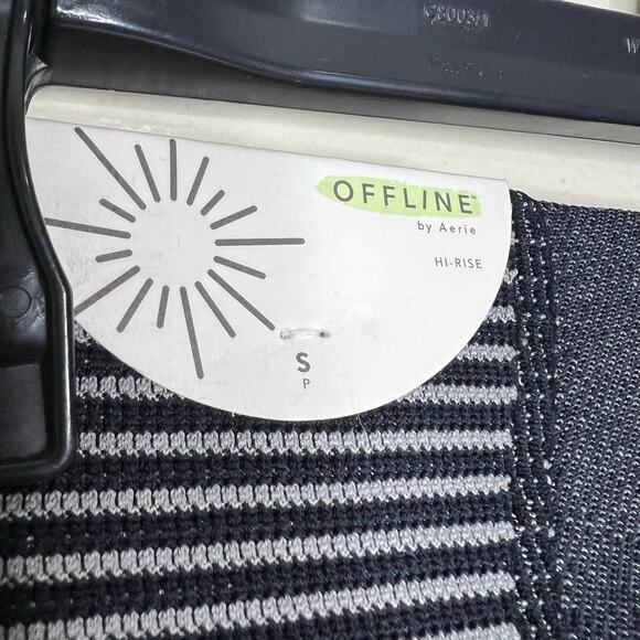 Offline by Aerie Seamless Two Tone Leggings Small High Rise Fitness Athletic New - Picture 9 of 12